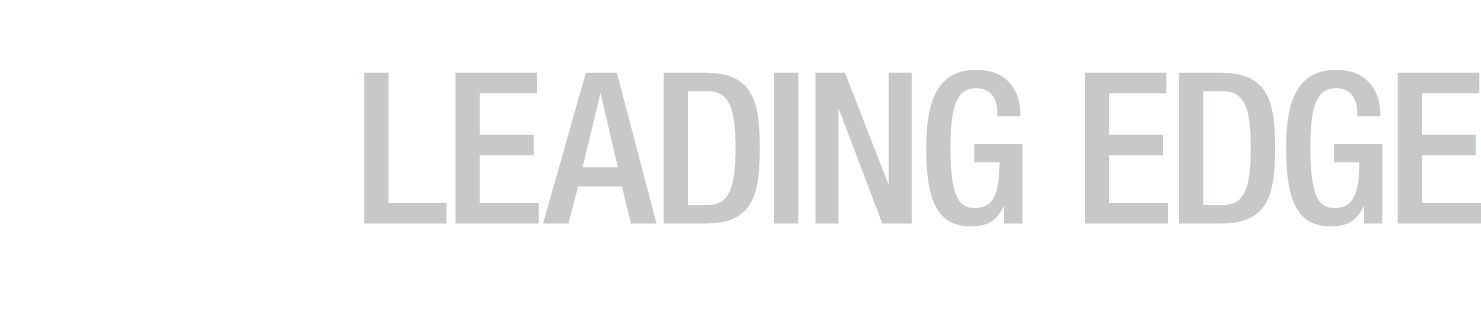 KW Leading Edge grayscale reverse logo